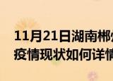 11月21日湖南郴州最新疫情通报及郴州今天疫情现状如何详情