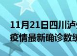 11月21日四川泸州疫情累计确诊人数及泸州疫情最新确诊数统计