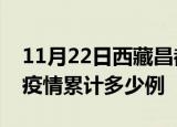 11月22日西藏昌都疫情现状详情及昌都这次疫情累计多少例