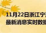11月22日浙江宁波今日疫情详情及宁波疫情最新消息实时数据