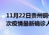 11月22日贵州铜仁疫情累计多少例及铜仁此次疫情最新确诊人数