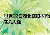 11月22日湖北襄阳本轮疫情累计确诊及襄阳疫情最新确诊数感染人数