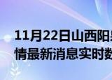 11月22日山西阳泉疫情最新通报表及阳泉疫情最新消息实时数据