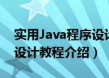 实用Java程序设计教程（关于实用Java程序设计教程介绍）