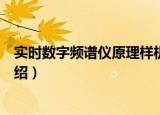 实时数字频谱仪原理样机（关于实时数字频谱仪原理样机介绍）