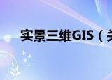 实景三维GIS（关于实景三维GIS介绍）