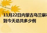 11月22日内蒙古乌兰察布今日疫情最新报告及乌兰察布疫情到今天总共多少例