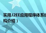 实用J2EE应用程序体系结构（关于实用J2EE应用程序体系结构介绍）