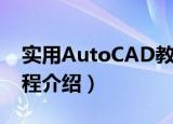 实用AutoCAD教程（关于实用AutoCAD教程介绍）