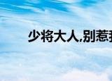 少将大人,别惹我（少将大人别吃我）