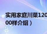 实用家庭川菜1200样（关于实用家庭川菜1200样介绍）