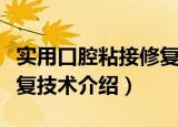 实用口腔粘接修复技术（关于实用口腔粘接修复技术介绍）