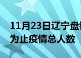 11月23日辽宁盘锦累计疫情数据及盘锦目前为止疫情总人数