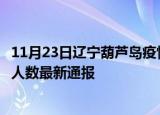 11月23日辽宁葫芦岛疫情最新公布数据及葫芦岛疫情目前总人数最新通报