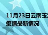 11月23日云南玉溪疫情最新通报及玉溪新冠疫情最新情况