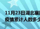 11月23日湖北襄阳疫情情况数据及襄阳新冠疫情累计人数多少