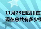 11月23日四川宜宾疫情最新数据今天及宜宾现在总共有多少疫情
