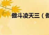 傲斗凌天三（傲斗凌天2 3怖冰之末）