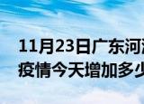 11月23日广东河源疫情最新消息数据及河源疫情今天增加多少例