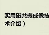 实用磁共振成像技术（关于实用磁共振成像技术介绍）