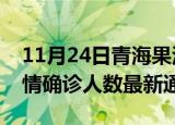 11月24日青海果洛疫情新增多少例及果洛疫情确诊人数最新通报