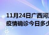 11月24日广西河池本轮疫情累计确诊及河池疫情确诊今日多少例