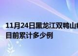 11月24日黑龙江双鸭山疫情最新通报详情及双鸭山最新疫情目前累计多少例