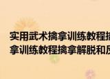 实用武术擒拿训练教程擒拿解脱和反擒拿（关于实用武术擒拿训练教程擒拿解脱和反擒拿介绍）