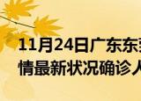 11月24日广东东莞疫情累计多少例及东莞疫情最新状况确诊人数