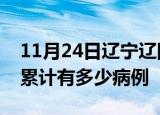 11月24日辽宁辽阳疫情病例统计及辽阳疫情累计有多少病例