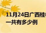 11月24日广西桂林疫情最新通报及桂林疫情一共有多少例