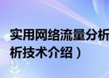 实用网络流量分析技术（关于实用网络流量分析技术介绍）