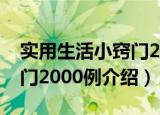 实用生活小窍门2000例（关于实用生活小窍门2000例介绍）