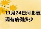 11月24日河北衡水疫情情况数据及衡水疫情现有病例多少