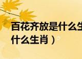 百花齐放是什么生肖 百度网盘（百花齐放是什么生肖）