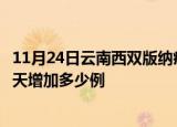11月24日云南西双版纳疫情最新消息数据及西双版纳疫情今天增加多少例