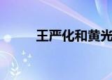 王严化和黄光亮对比照（王严化）
