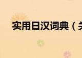 实用日汉词典（关于实用日汉词典介绍）