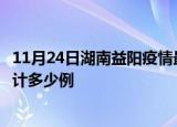 11月24日湖南益阳疫情最新状况今天及益阳最新疫情目前累计多少例