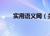 实用语义网（关于实用语义网介绍）