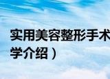 实用美容整形手术学（关于实用美容整形手术学介绍）