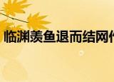 临渊羡鱼退而结网作文（临渊羡鱼退而结网）