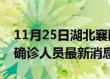 11月25日湖北襄阳疫情动态实时及襄阳疫情确诊人员最新消息