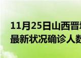 11月25日山西晋城疫情最新数量及晋城疫情最新状况确诊人数