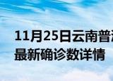 11月25日云南普洱疫情动态实时及普洱疫情最新确诊数详情