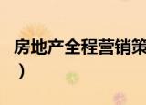 房地产全程营销策划书（房地产全程营销策划）