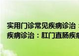 实用门诊常见疾病诊治：肛门直肠疾病（关于实用门诊常见疾病诊治：肛门直肠疾病介绍）