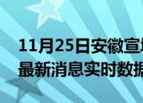11月25日安徽宣城今日疫情详情及宣城疫情最新消息实时数据