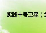 实践十号卫星（关于实践十号卫星介绍）