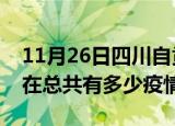 11月26日四川自贡疫情新增确诊数及自贡现在总共有多少疫情